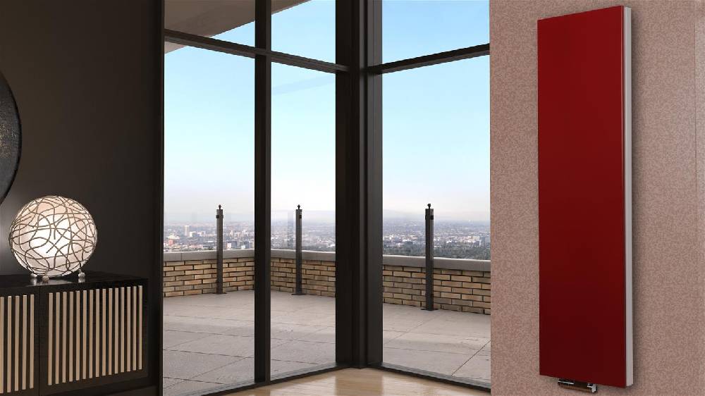 Szagato BADHEIZKÖRPER Design Mirror Steel 6 180x47cm 1964 Watt rot SZAGATO Designheizkörper Handtuchheizkörper mit Mittelanschluss Handtuchwärmer Verkauf
