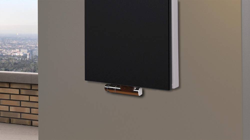 Szagato BADHEIZKÖRPER Design Mirror Steel 6 180x47cm 1964 Watt schwarz + (+1 Halter 50mm) SZAGATO Designheizkörper Handtuchheizkörper mit Mittelanschluss Schlussverkauf