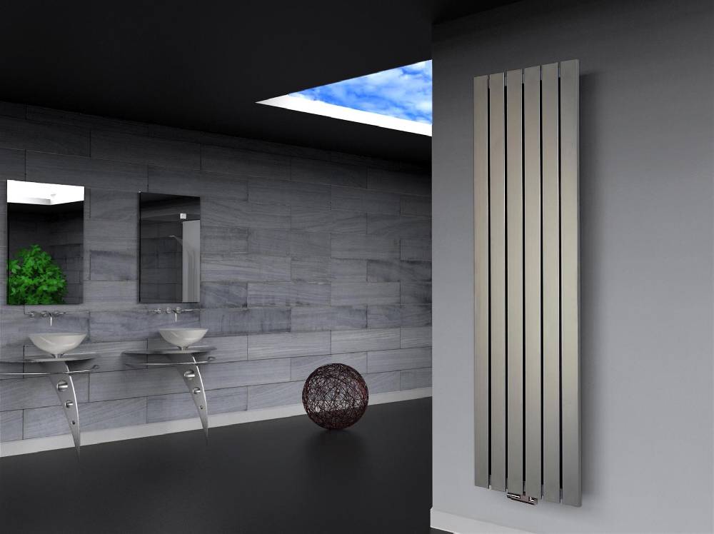 Szagato BADHEIZKÖRPER Design Peking 3 180x47cm 1118 Watt Edelstahloptik SZAGATO Designheizkörper Handtuchheizkörper mit Mittelanschluss Handtuchwärmer 50% Rabatt mit kostenlosem Versand