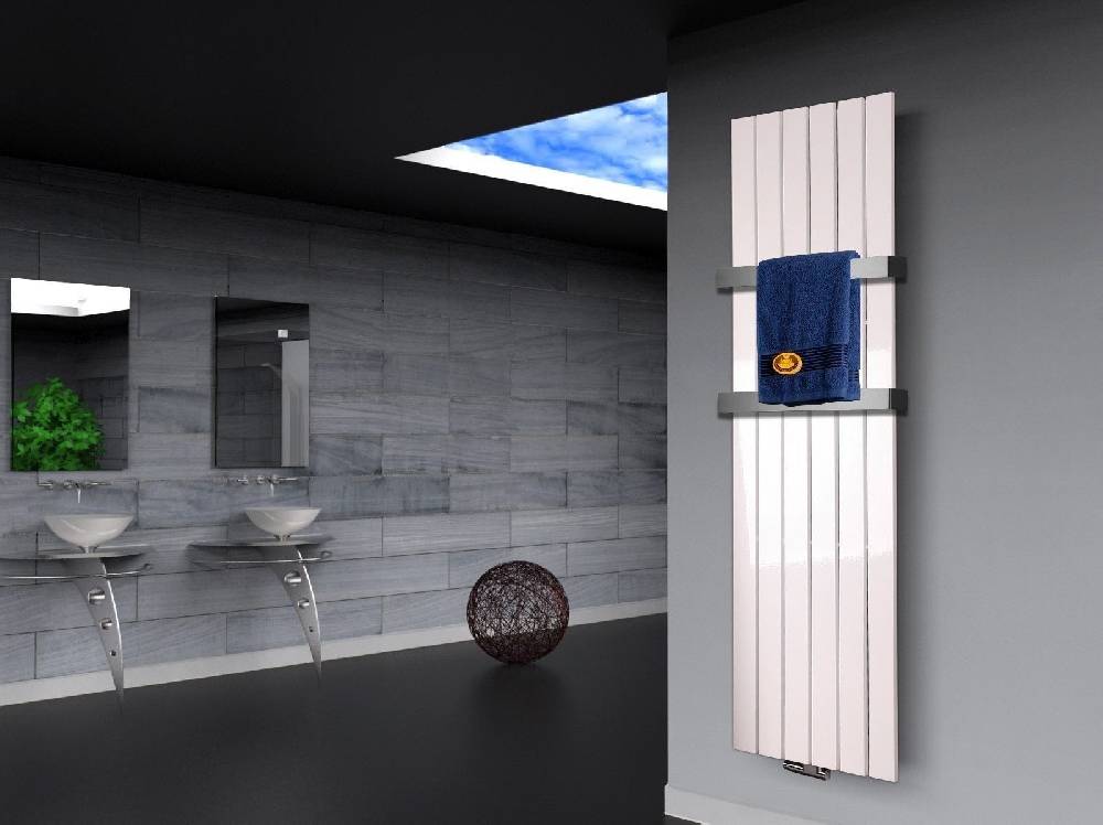 Szagato BADHEIZKÖRPER Design Peking 3 180x47cm 1118 Watt weiß (+2 Halter 50mm) SZAGATO Designheizkörper Handtuchheizkörper mit Mittelanschluss Handtuchwärmer Begrenzt auf 3 Tage
