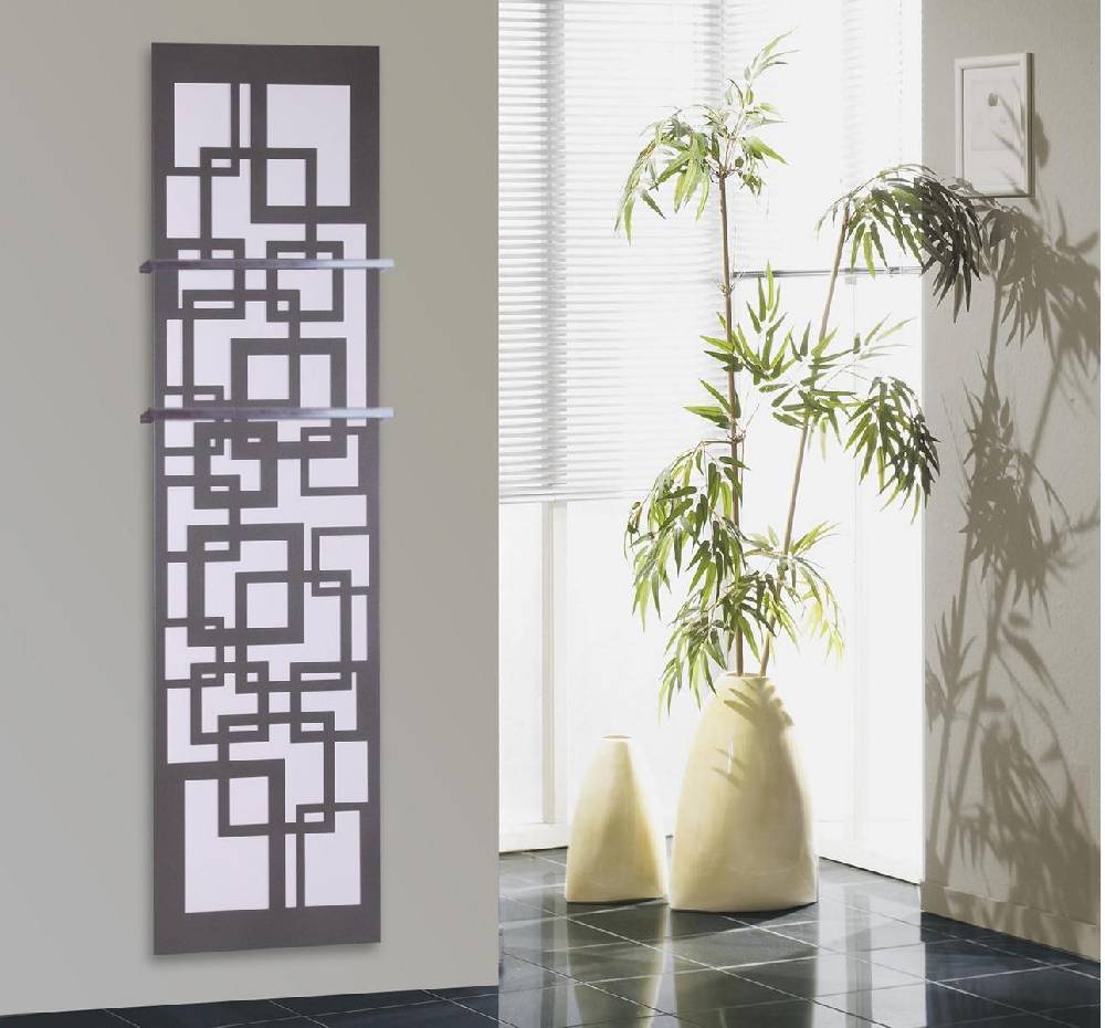 Szagato BADHEIZKÖRPER Design Quadrat 3 180x47cm 1118 Watt anthrazit - moonstone (+2 Halter 15mm) SZAGATO Designheizkörper mit Mittelanschluss Handtuchwärmer Top Angebot