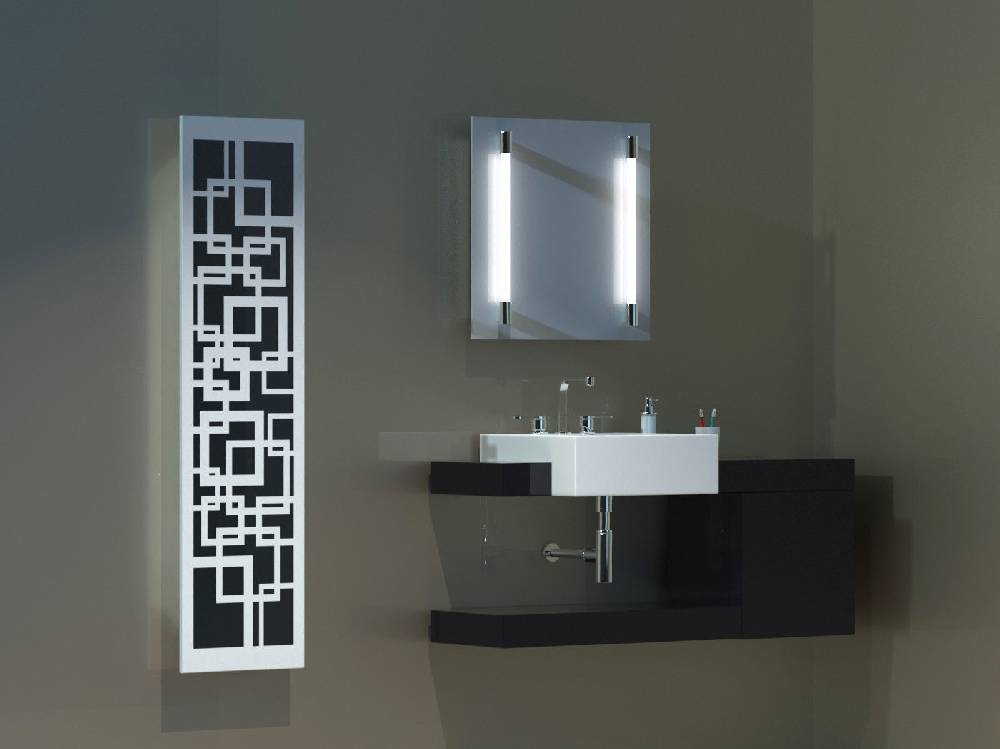 Szagato BADHEIZKÖRPER Design Quadrat 3 180x47cm 1118 Watt weiß SZAGATO Designheizkörper Handtuchheizkörper mit Mittelanschluss Handtuchwärmer Neuheiten