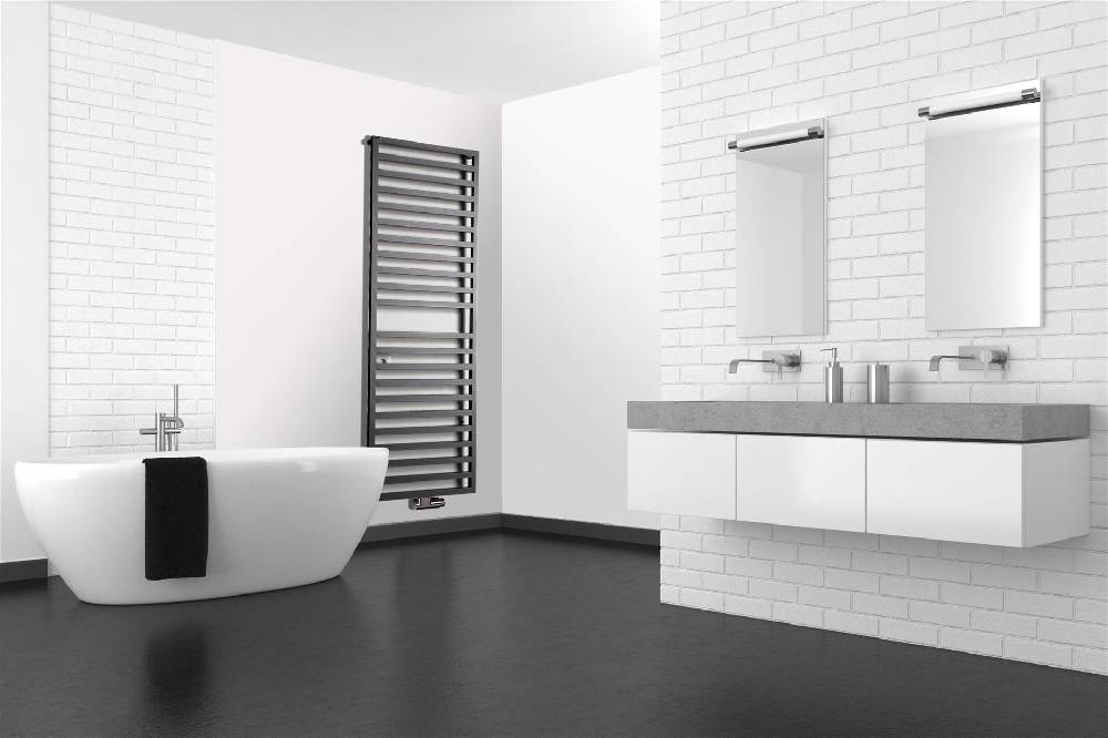 Szagato BADHEIZKÖRPER Design Square 3 179x60cm 1002 Watt anthrazit moonstone SZAGATO Designheizkörper Handtuchheizkörper mit Mittelanschluss Handtuchwärmer Riesige Ersparnisse