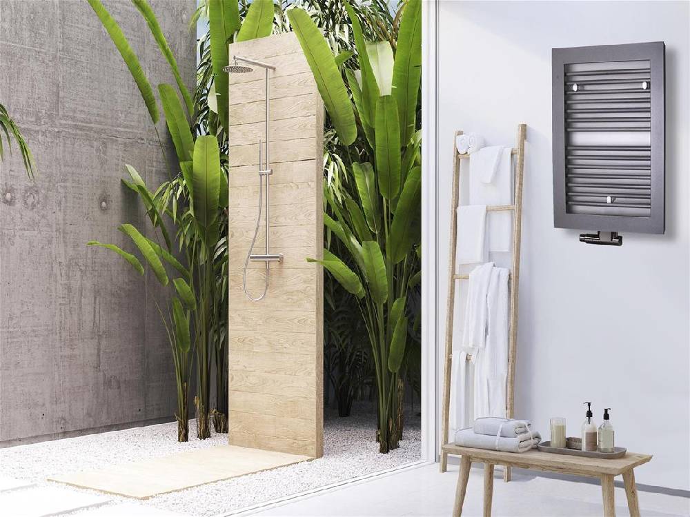 Szagato BADHEIZKÖRPER Design Window 1 77x60cm 590 Watt anthrazit moonstone SZAGATO Designheizkörper Handtuchheizkörper mit Mittelanschluss Handtuchwärmer Tiefpreis
