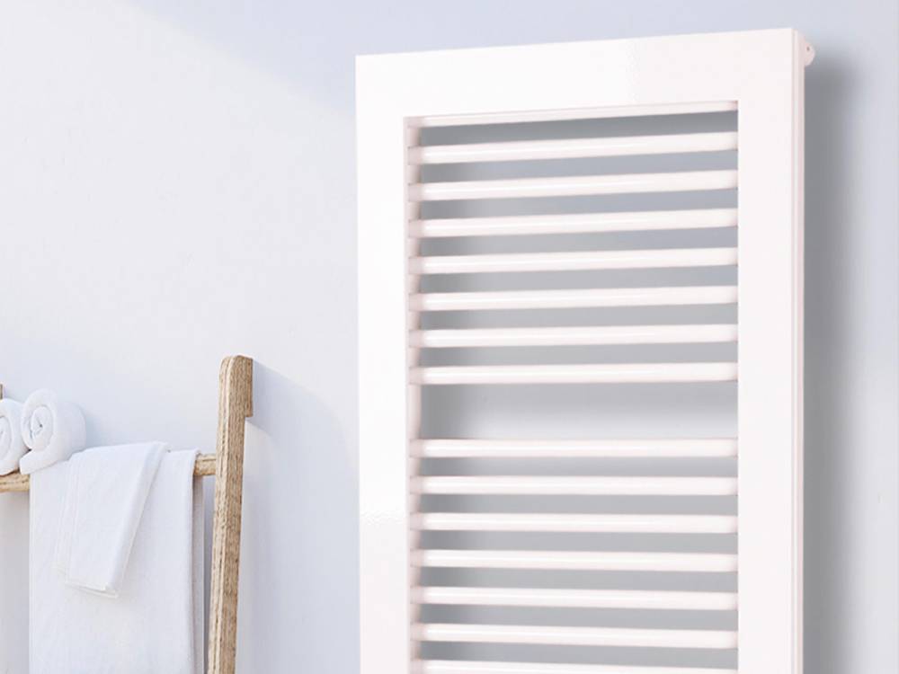 Szagato BADHEIZKÖRPER Design Window 1 77x60cm 590 Watt weiß SZAGATO Designheizkörper Handtuchheizkörper mit Mittelanschluss Handtuchwärmer Super Sparpreis