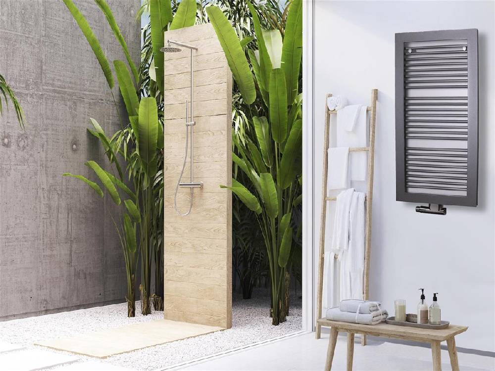 Szagato BADHEIZKÖRPER Design Window 2 121x60cm 870 Watt anthrazit moonstone SZAGATO Designheizkörper Handtuchheizkörper mit Mittelanschluss Handtuchwärmer Wochenangebot