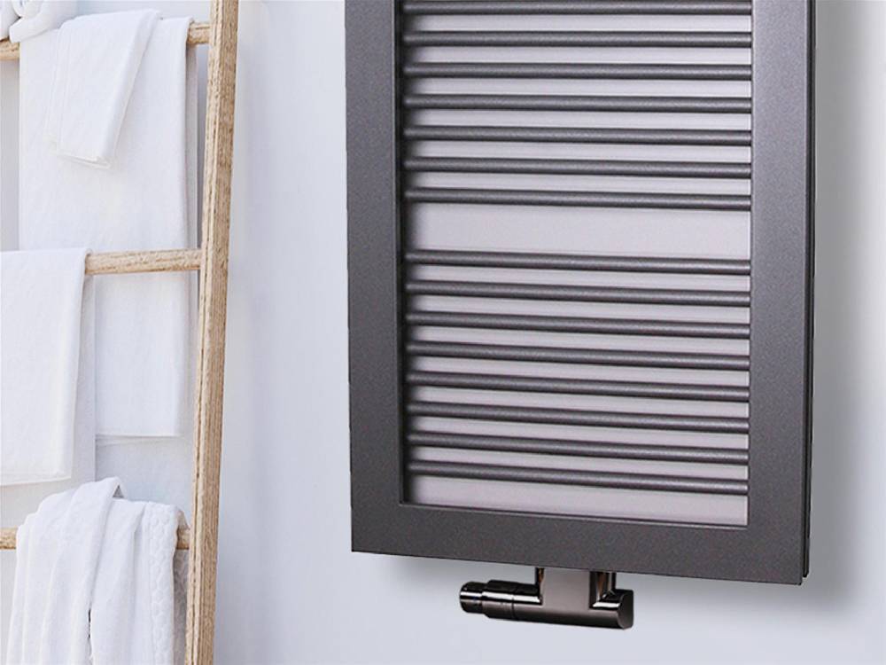 Szagato BADHEIZKÖRPER Design Window 2 121x60cm 870 Watt anthrazit moonstone SZAGATO Designheizkörper Handtuchheizkörper mit Mittelanschluss Handtuchwärmer Wochenangebot