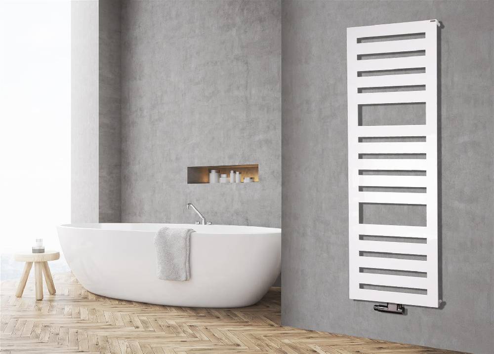 Szagato BADHEIZKÖRPER Design Zebra 3 175x60cm 1302 Watt weiß SZAGATO Designheizkörper Handtuchheizkörper mit Mittelanschluss Handtuchwärmer