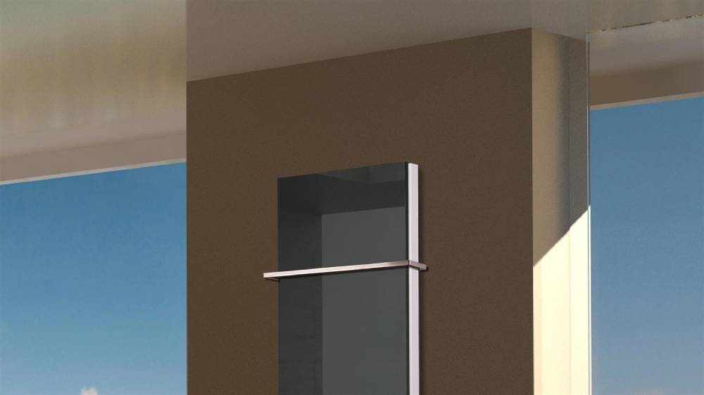 Szagato BADHEIZKÖRPER Glas Montevideo 5 Glasfront 120x47cm 1458Watt anthrazit - moonstone +1 Halter 15mm SZAGATO Designheizkörper mit Mittelanschluss Bis zu 65% Rabatt