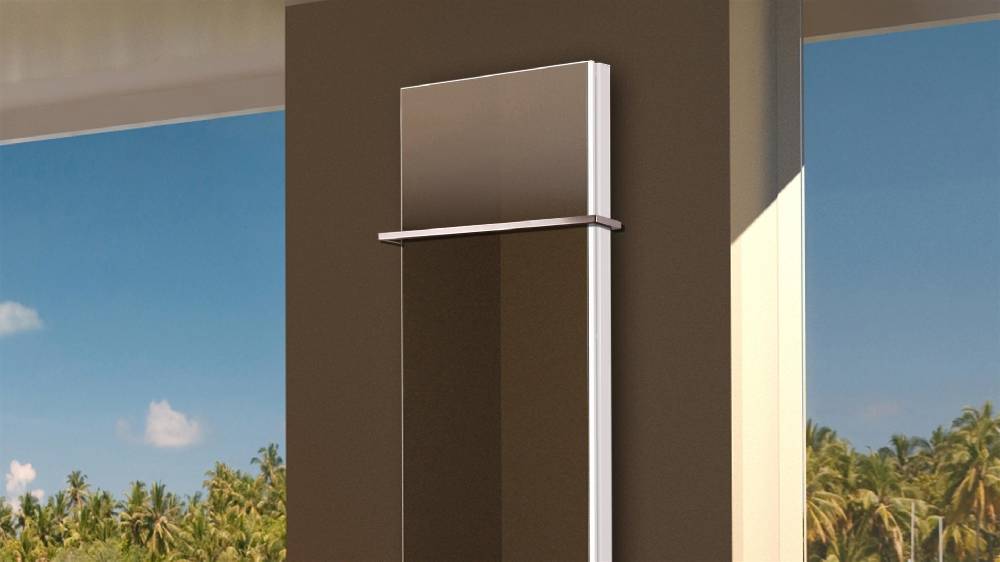 Szagato BADHEIZKÖRPER mit Spiegel Montevideo 6 180x47cm 1964 Watt Spiegel +1 Halter 15mm SZAGATO Designheizkörper Handtuchheizkörper mit Mittelanschluss Bis zu 60% Rabatt