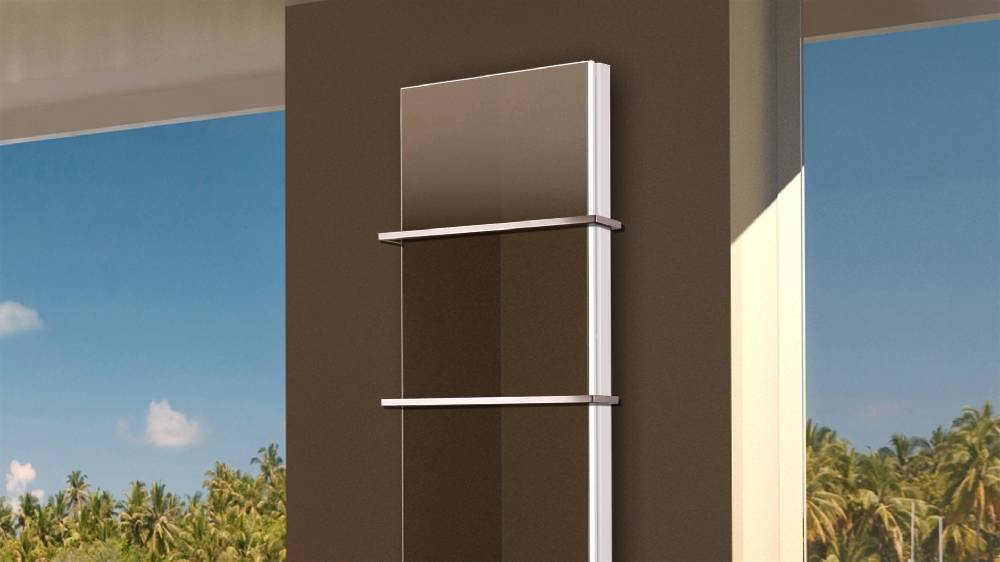 Szagato BADHEIZKÖRPER mit Spiegel Montevideo 6 180x47cm 1964 Watt Spiegel +2 Halter 15mm SZAGATO Designheizkörper Handtuchheizkörper mit Mittelanschluss Bis zu 65% Rabatt
