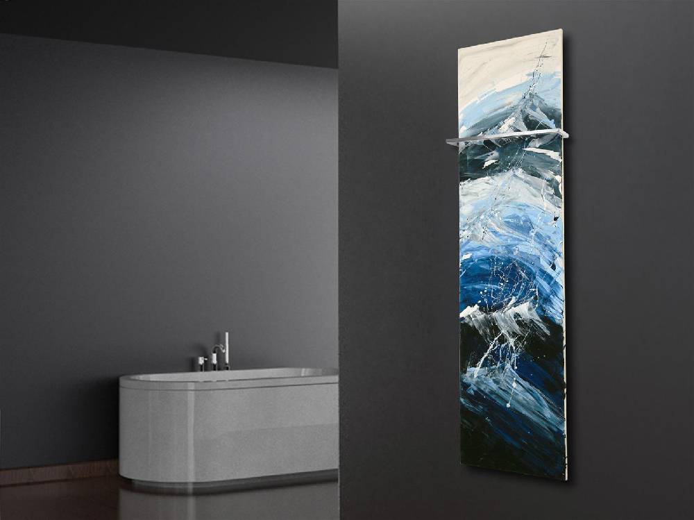 Szagato BADHEIZKÖRPER Vernissage Design 13 180x47cm 1118 Watt Acryl (+1 Halter 15mm) SZAGATO Designheizkörper Handtuchheizkörper mit Mittelanschluss Discount Store für neue Produkte