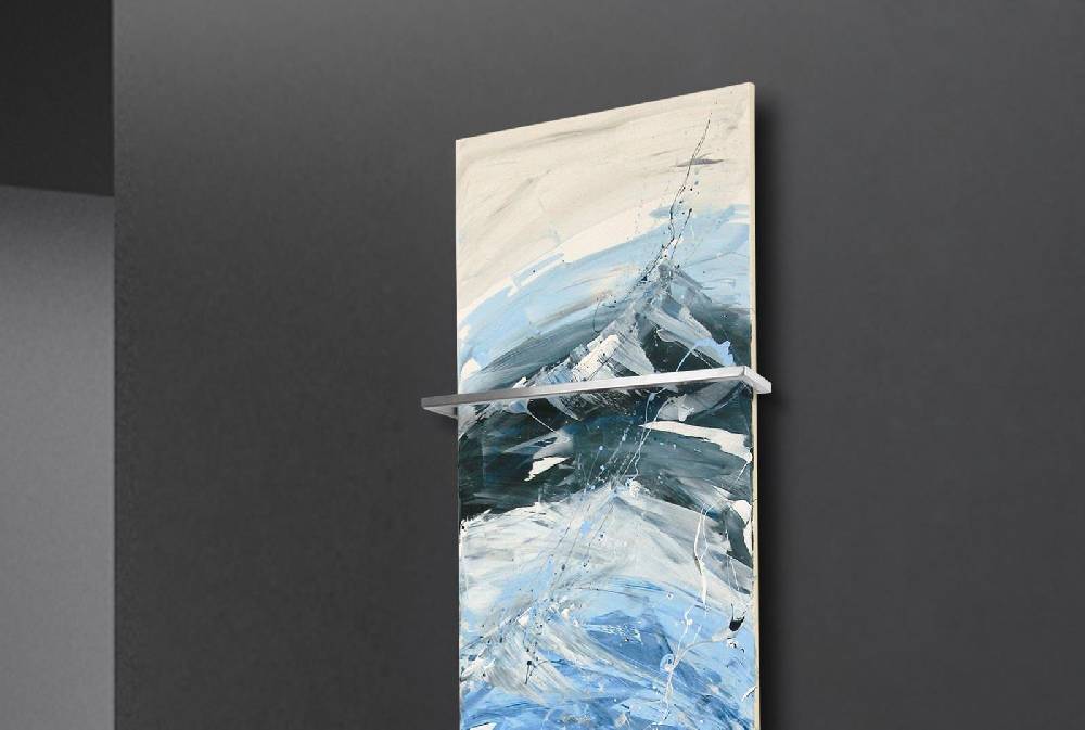 Szagato BADHEIZKÖRPER Vernissage Design 13 180x47cm 1118 Watt Acryl (+1 Halter 15mm) SZAGATO Designheizkörper Handtuchheizkörper mit Mittelanschluss Discount Store für neue Produkte