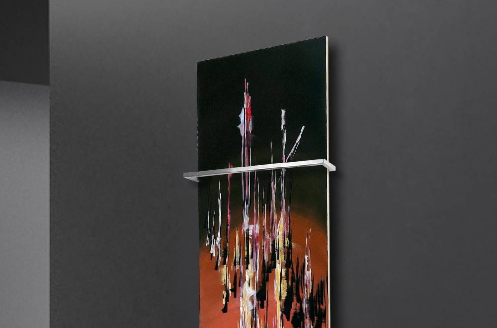 Szagato BADHEIZKÖRPER Vernissage Design 16 180x47cm 1118 Watt Acryl (+1 Halter 15mm) SZAGATO Designheizkörper Handtuchheizkörper mit Mittelanschluss Super Rabatt