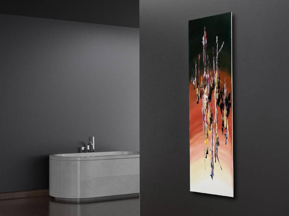 Szagato BADHEIZKÖRPER Vernissage Design 16 180x47cm 1118 Watt Acryl SZAGATO Designheizkörper Handtuchheizkörper mit Mittelanschluss Handtuchwärmer
