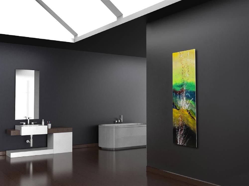 Szagato BADHEIZKÖRPER Vernissage Design 23 180x47cm 1118 Watt Acryl SZAGATO Designheizkörper Handtuchheizkörper mit Mittelanschluss Handtuchwärmer Clearance-Verkauf