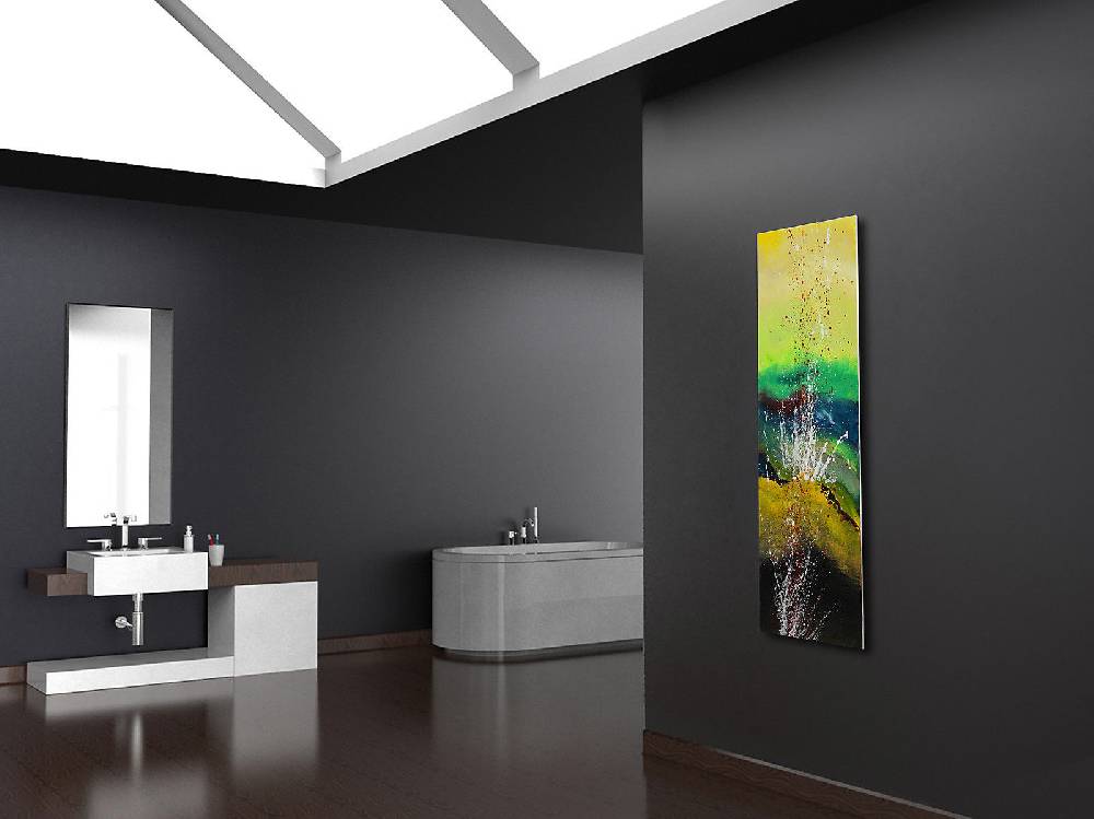 Szagato BADHEIZKÖRPER Vernissage Design 23 180x47cm 1118 Watt Acryl SZAGATO Designheizkörper Handtuchheizkörper mit Mittelanschluss Handtuchwärmer Clearance-Verkauf