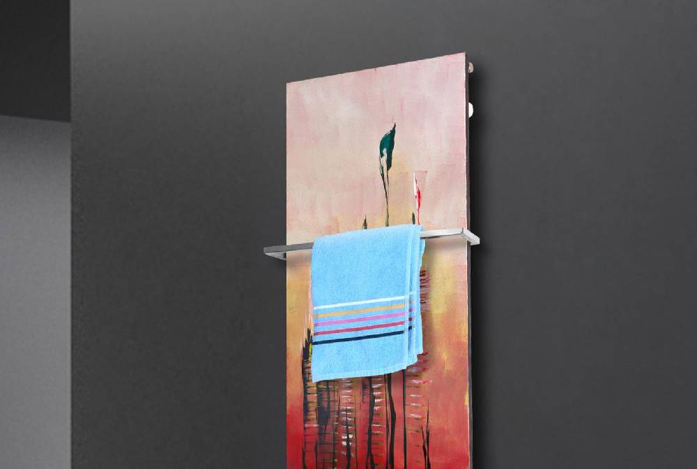 Szagato BADHEIZKÖRPER Vernissage Design 29 180x47cm 1118 Watt Acryl (+1 Halter 15mm) SZAGATO Designheizkörper Handtuchheizkörper mit Mittelanschluss Begrenzt auf 3 Tage
