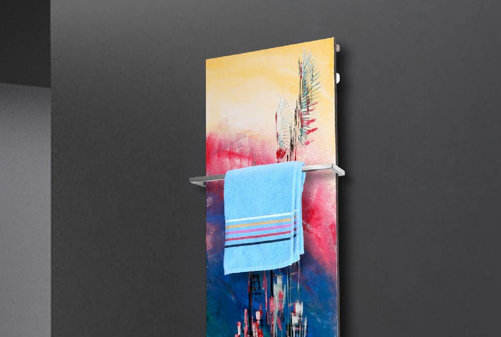 Szagato BADHEIZKÖRPER Vernissage Design 30 180x47cm 1118 Watt Acryl (+1 Halter 15mm) SZAGATO Designheizkörper Handtuchheizkörper mit Mittelanschluss Speichern exportieren