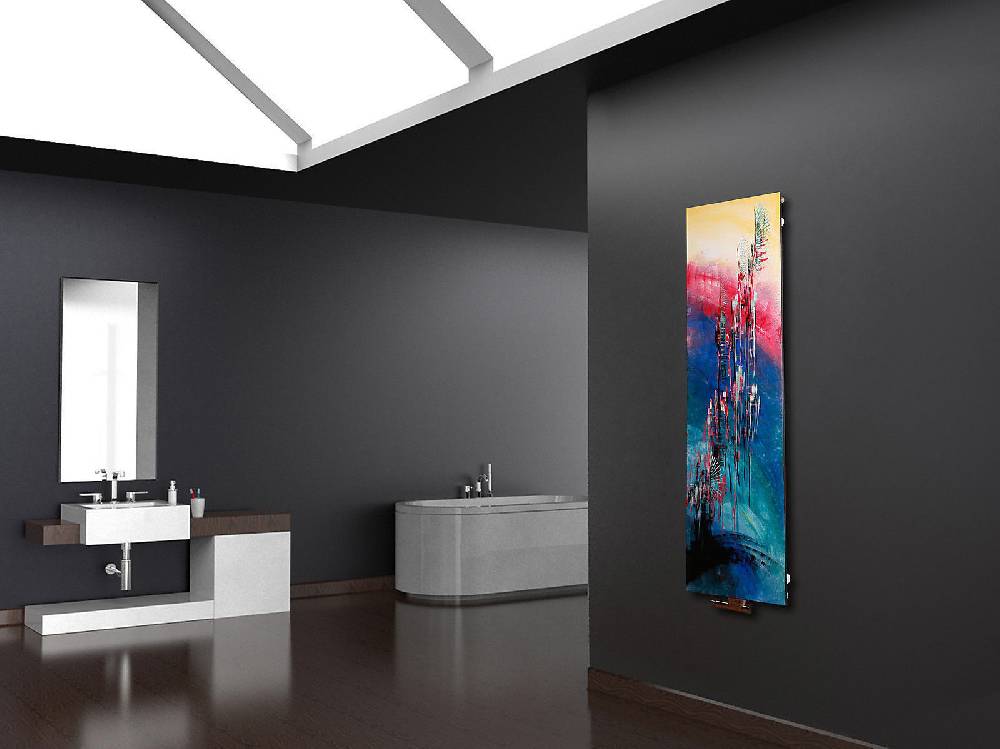Szagato BADHEIZKÖRPER Vernissage Design 30 180x47cm 1118 Watt Acryl SZAGATO Designheizkörper Handtuchheizkörper mit Mittelanschluss Handtuchwärmer Black Friday Preise