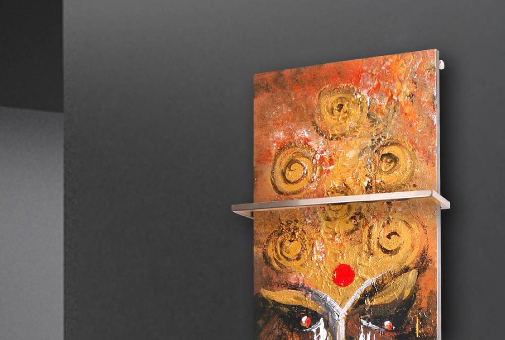 Szagato BADHEIZKÖRPER Vernissage Design 31 180x47cm 1118 Watt Acryl (+1 Halter 15mm) SZAGATO Designheizkörper Handtuchheizkörper mit Mittelanschluss Im Verkauf