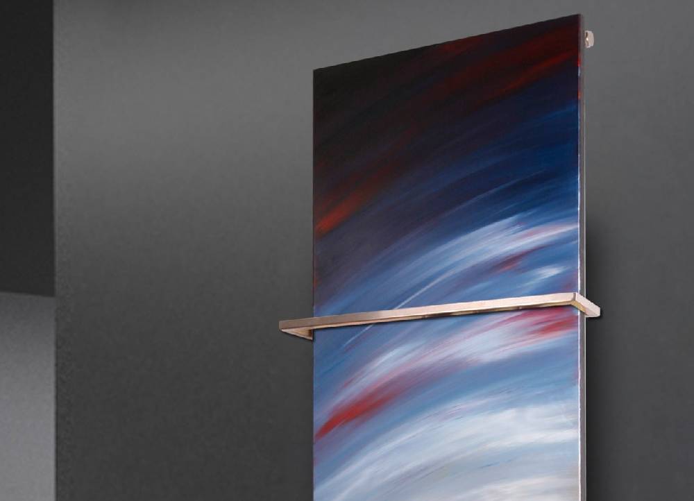 Szagato BADHEIZKÖRPER Vernissage Design 34 180x47cm 1118 Watt Acryl (+1 Halter 15mm) SZAGATO Designheizkörper Handtuchheizkörper mit Mittelanschluss 50% Rabatt für begrenzte Zeit