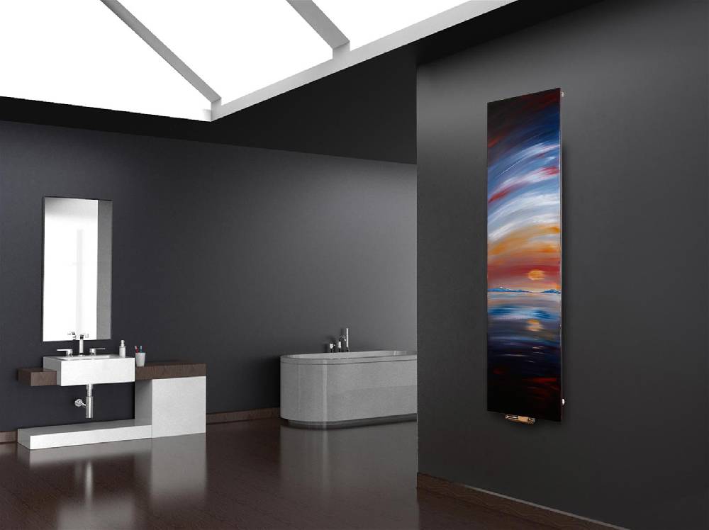 Szagato BADHEIZKÖRPER Vernissage Design 34 180x47cm 1118 Watt Acryl SZAGATO Designheizkörper Handtuchheizkörper mit Mittelanschluss Handtuchwärmer Rabatte dieses Monats
