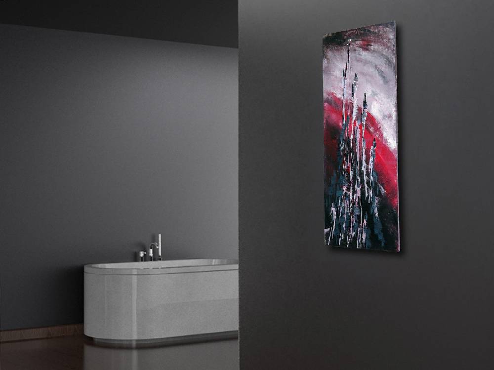 Szagato BADHEIZKÖRPER Vernissage Design 51 120x47cm 799 Watt Acryl SZAGATO Designheizkörper Handtuchheizkörper mit Mittelanschluss Handtuchwärmer 2025