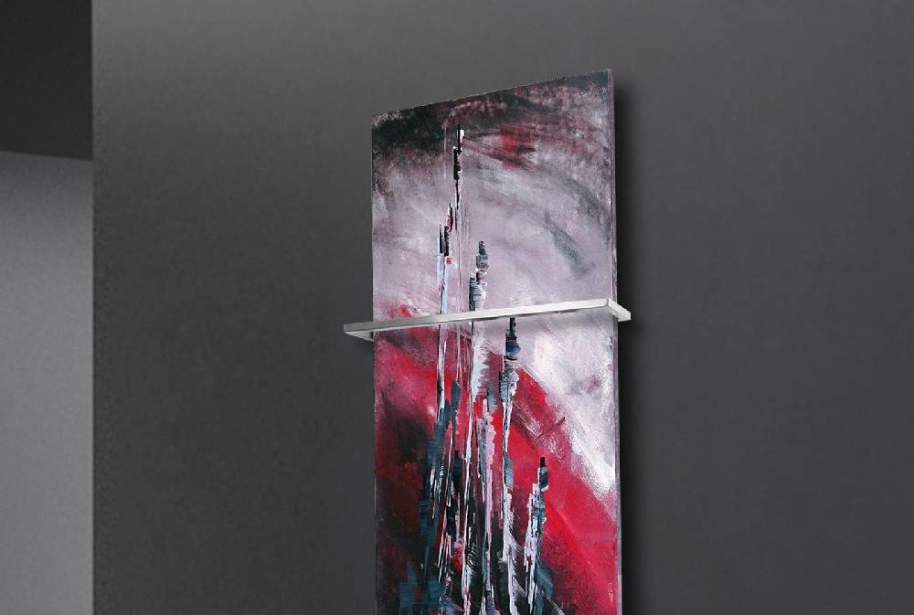 Szagato BADHEIZKÖRPER Vernissage Design 51 120x47cm 799Watt Acryl (+1 Halter 15mm) SZAGATO Designheizkörper Handtuchheizkörper Mittelanschluss Handtuchwärmer Online