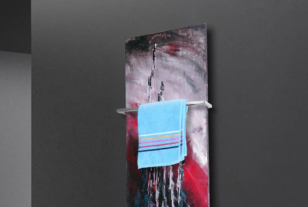 Szagato BADHEIZKÖRPER Vernissage Design 51 120x47cm 799Watt Acryl (+1 Halter 15mm) SZAGATO Designheizkörper Handtuchheizkörper Mittelanschluss Handtuchwärmer Online