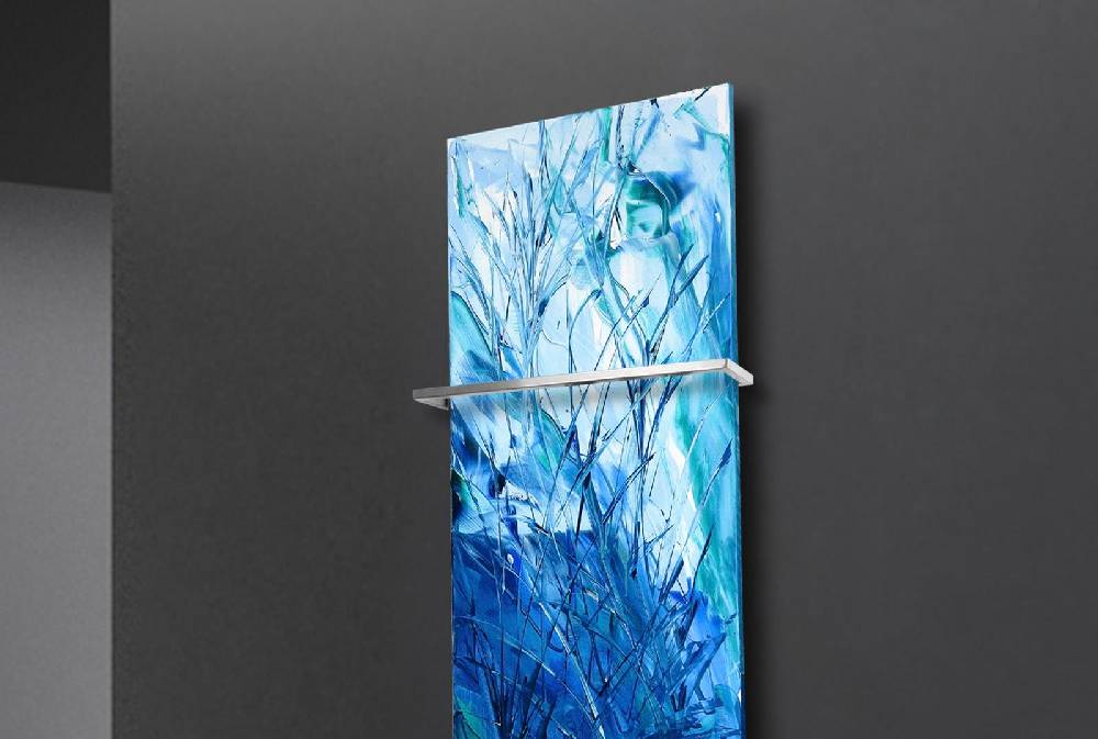 Szagato BADHEIZKÖRPER Vernissage Design 52 120x47cm 799 Watt Acryl (+1 Halter 15mm) SZAGATO Designheizkörper Handtuchheizkörpertelanschluss Handtuchwärmer Outlet