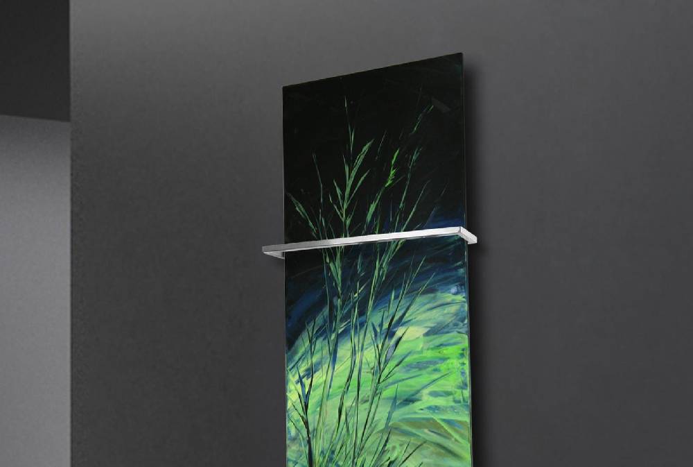 Szagato BADHEIZKÖRPER Vernissage Design 56 120x47cm 799 Watt Acryl (+1 Halter 15mm) SZAGATO Designheizkörper Handtuchheizkörpertelanschluss Handtuchwärmer Weihnachtsangebot