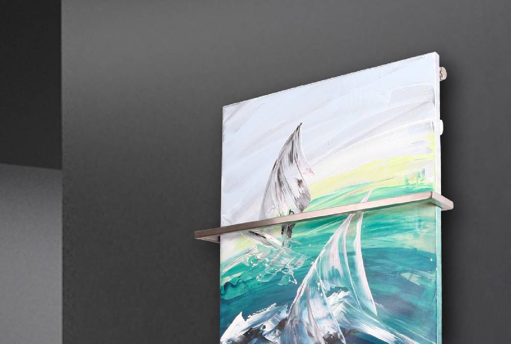 Szagato BADHEIZKÖRPER Vernissage Design 60 120x47cm 799 Watt Acryl (+1 Halter 15mm) SZAGATO Designheizkörper Handtuchheizkörpertelanschluss Handtuchwärmer Top Angebot