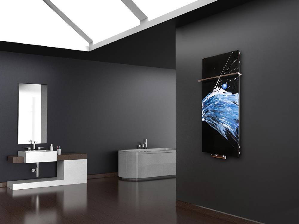 Szagato BADHEIZKÖRPER Vernissage Design 62 120x47cm 799 Watt Acryl (+1 Halter 15mm) SZAGATO Designheizkörper Handtuchheizkörpertelanschluss Handtuchwärmer Exklusive Angebote