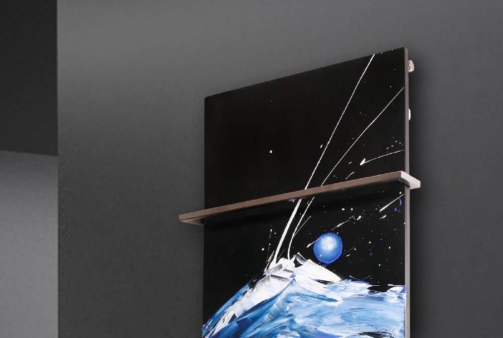 Szagato BADHEIZKÖRPER Vernissage Design 62 120x47cm 799 Watt Acryl (+1 Halter 15mm) SZAGATO Designheizkörper Handtuchheizkörpertelanschluss Handtuchwärmer Exklusive Angebote