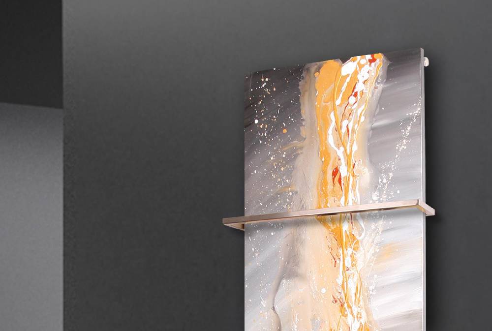 Szagato BADHEIZKÖRPER Vernissage Design 63 120x47cm 799 Watt Acryl (+1 Halter 15mm) SZAGATO Designheizkörper Handtuchheizkörpertelanschluss Handtuchwärmer Große Rabatte