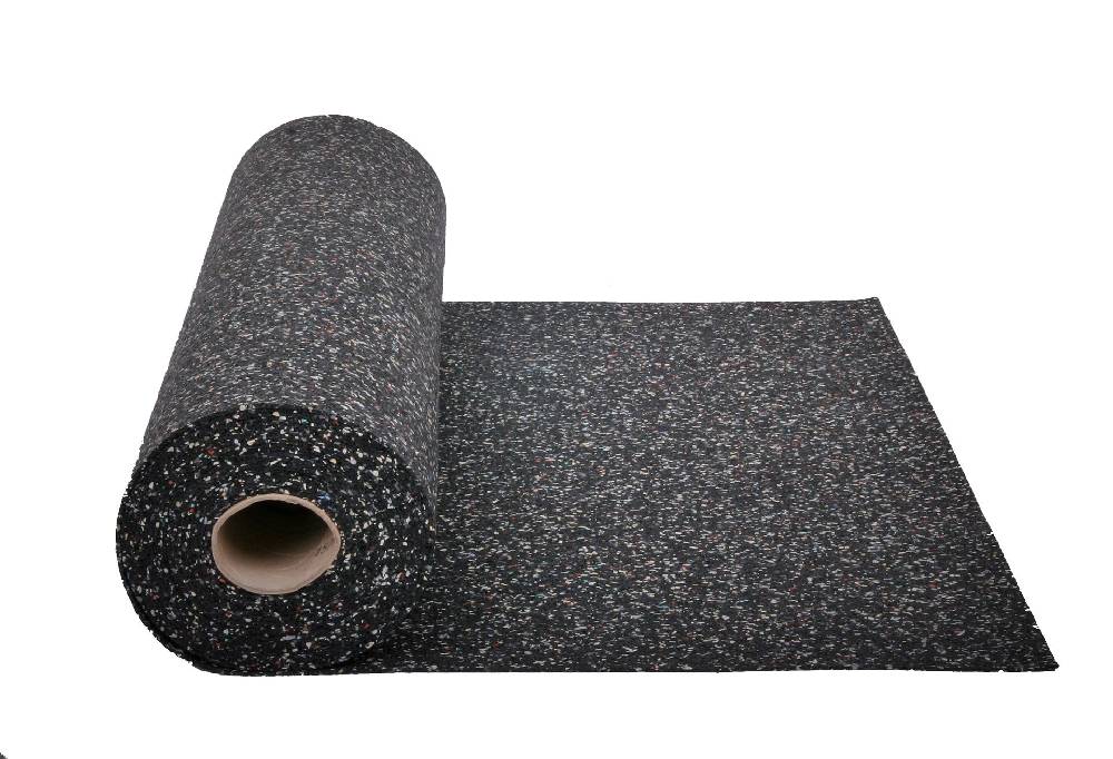Szagato Bautenschutzmatte Gummi 500x125x0,5cm SZAGATO Gummimatte Gummigranulatmatte Antirutschmatte Gummi Granulat Matte recycelt