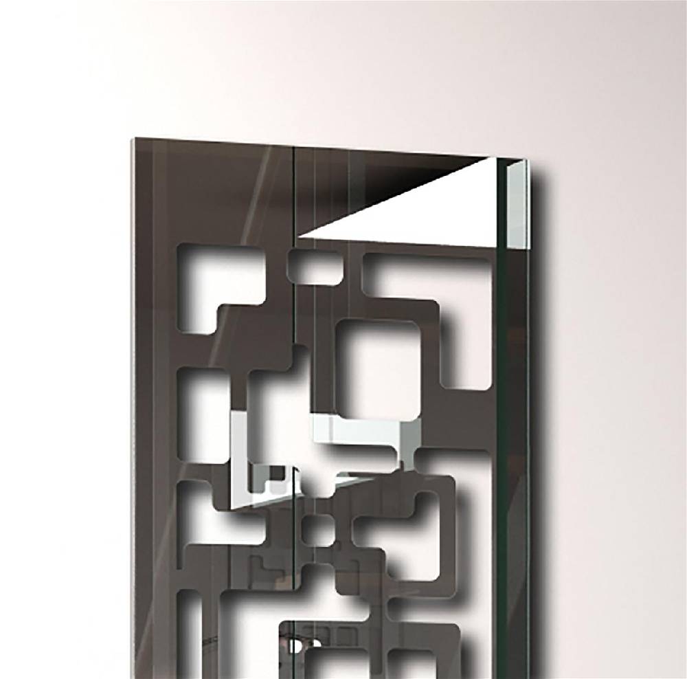 Szagato Garderobe Wandgarderobe Design Downtown 140x40cm Edelstahl SZAGATO Garderobe Metall Wand Garderobenpaneel Garderobenleiste Flurgarderobe Flur JETZT KAUFEN