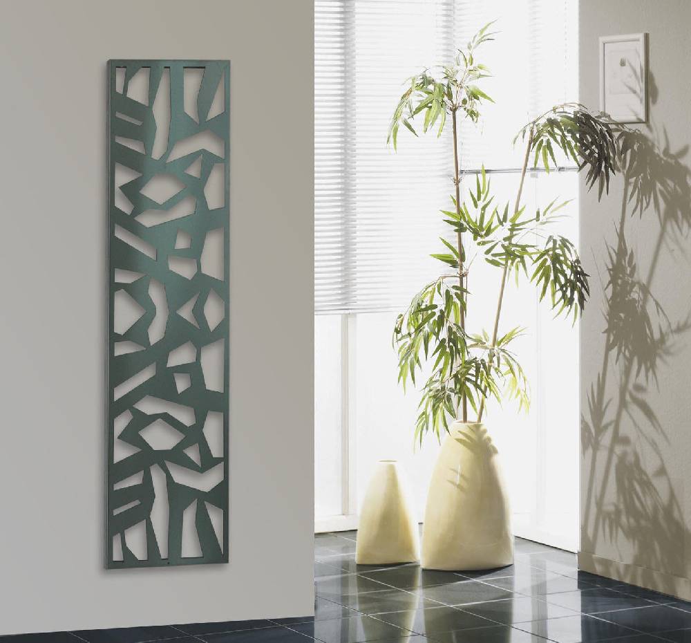 Szagato Garderobe Wandgarderobe Design Mosaik 140x40cm Edelstahl matt SZAGATO Garderobe Metall Garderobe Wand Garderobenpaneel Garderobenleiste Flur Bis zu 60% Rabatt