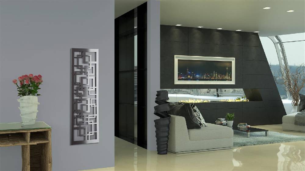 Szagato Garderobe Wandgarderobe Design Quadrat 140x40cm Edelstahl matt SZAGATO Garderobe Metall Garderobe Wand Garderobenpaneel Garderobenleiste Flur Bis zu 65% Rabatt