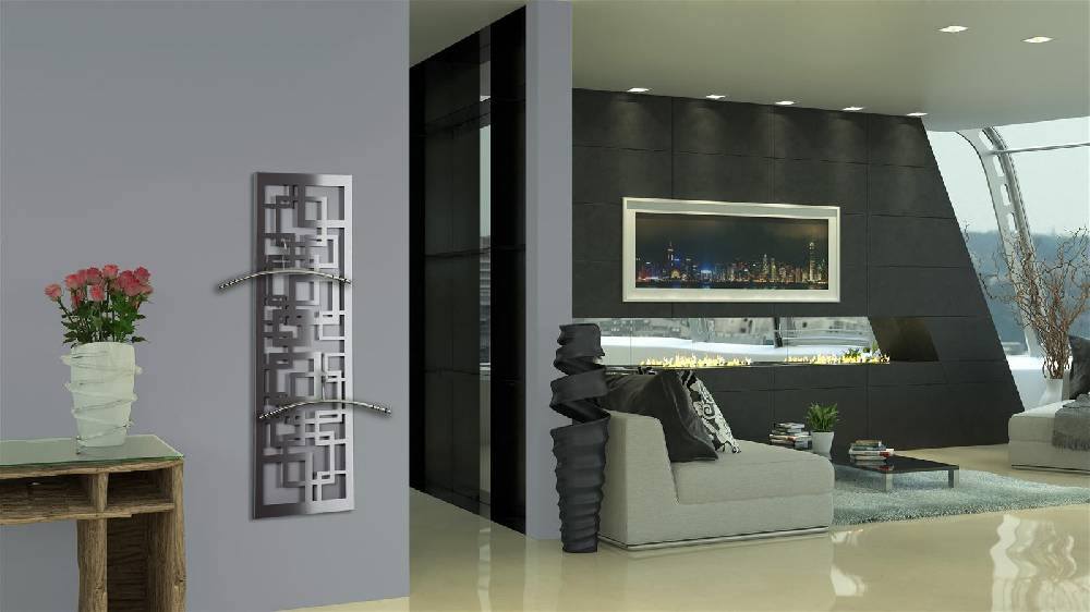 Szagato Garderobe Wandgarderobe Design Quadrat 140x40cm Edelstahl matt SZAGATO Garderobe Metall Garderobe Wand Garderobenpaneel Garderobenleiste Flur Bis zu 65% Rabatt