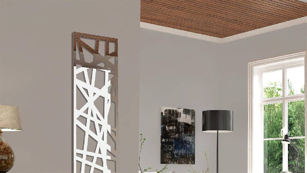Szagato Garderobe Wandgarderobe Design Stripes 140x40cm Edelstahl poliert SZAGATO Garderobe Metall Wand Garderobenpaneel Garderobenleiste Flurgarderobe Bis zu 55% Rabatt