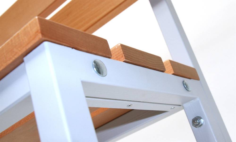 Szagato Garderobenbank mit Haken 2-seitig 2 Sitzbänke HxBxT 170x100x60cm Marke SZAGATO Umkleidebank Umkleide Sitzbank Garderobe mit Sitzbank Turnhalle Kostenloser Versand international