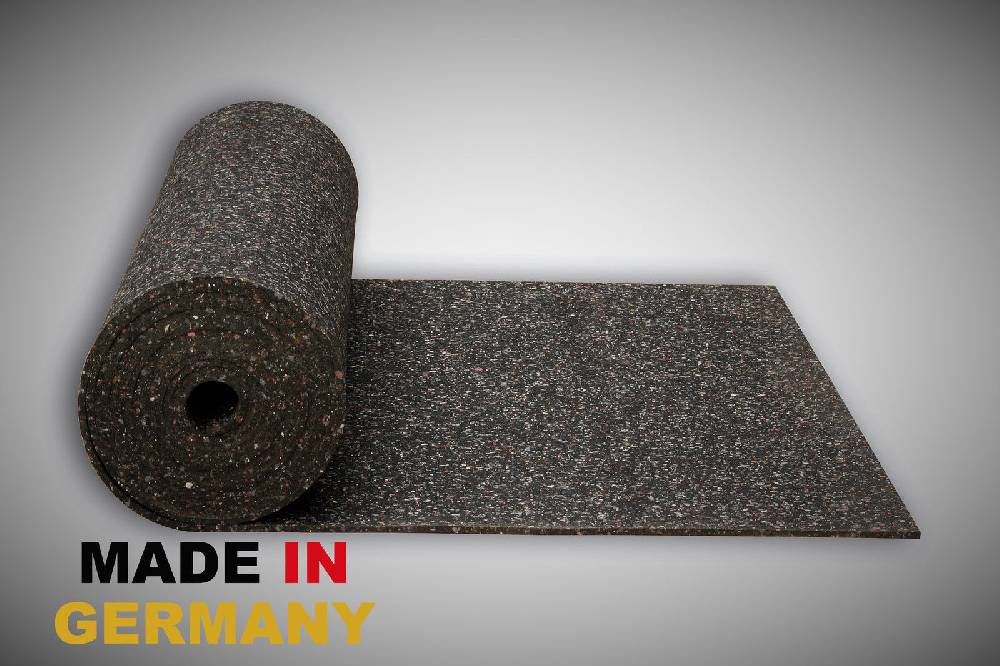 Szagato Gummimatte Anti-Vibrationsmatte 700 x 125 x 1cm SZAGATO Antirutschmatte Bautenschutzmatte Gummigranulatmatte Kofferraummatte Anti-Rutschmatte Blitzverkäufe