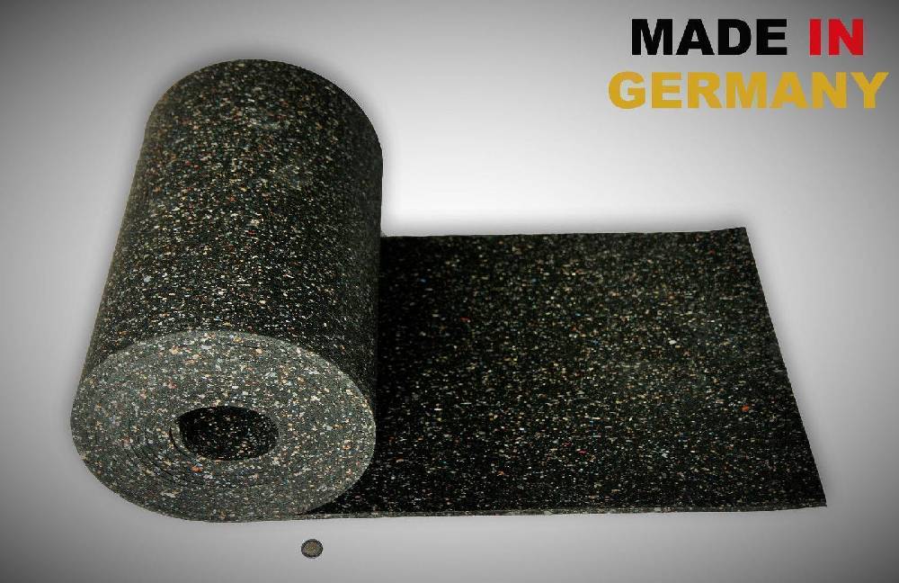 Szagato Gummimatte Anti-Vibrationsmatte 350 x 60 x 1cm SZAGATO Antirutschmatte Bautenschutzmatte Gummigranulatmatte Kofferraummatte Anti-Rutschmatte Kostenloser Versand