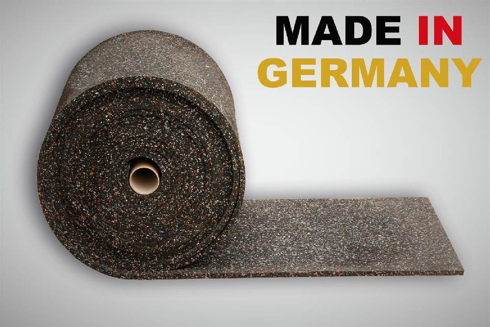 Szagato Gummimatte Anti-Vibrationsmatte Antirutschmatte 650 x 60 x 2cm SZAGATO Germany Gummigranulatmatte Antirutschmatte Kofferraummatte Anti-Rutschmatte Sonderangebot