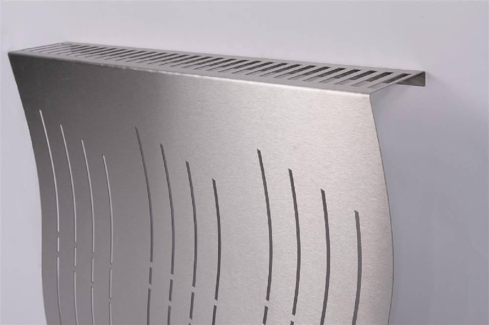 Szagato Heizkörperverkleidung Edelstahl 60 x 60cm Design Wave (SET = 2 Stück) SZAGATO Heizungsverkleidung Verkleidung Heizkörper Abdeckung für Heizkörper Riesige Ersparnisse