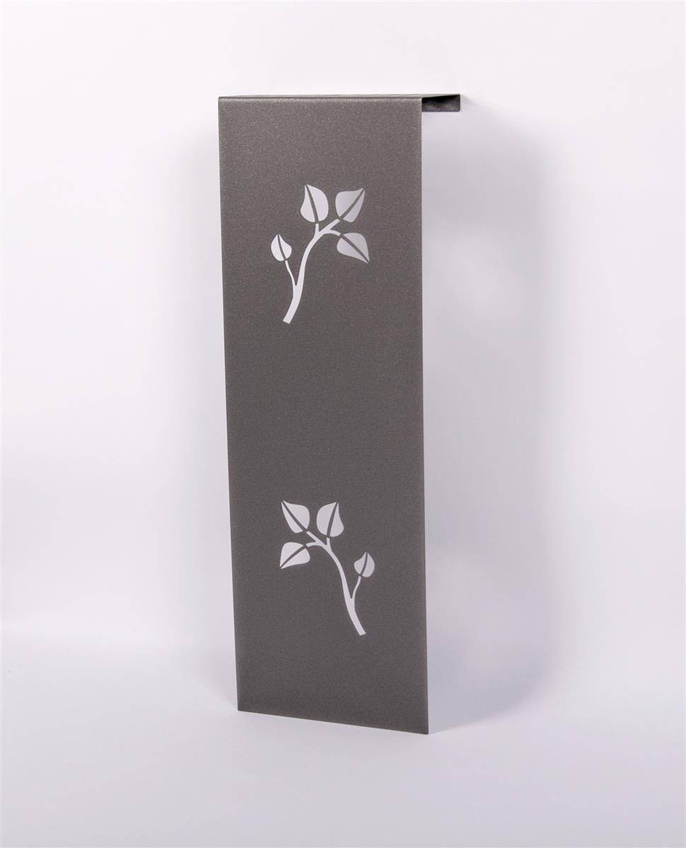 Szagato Heizkörperverkleidung 60 x 20cm Leaves anhrazit (1 Stück) SZAGATO Heizungsverkleidung Verkleidung Heizkörper Abdeckung Heizkörper Heizungsabdeckung Nur für heute