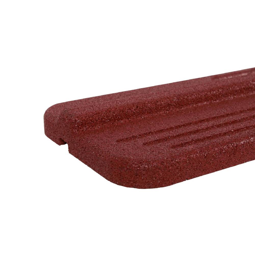 Szagato Leitermatte Anti-Rutschmatte LxBxH 75x25x5cm rot SZAGATO Gummi Antirutschmatte Leitern Leitermatte Gummimatte für Leitern Sicherung aus Gummigranulat Fabrik Onlineshop