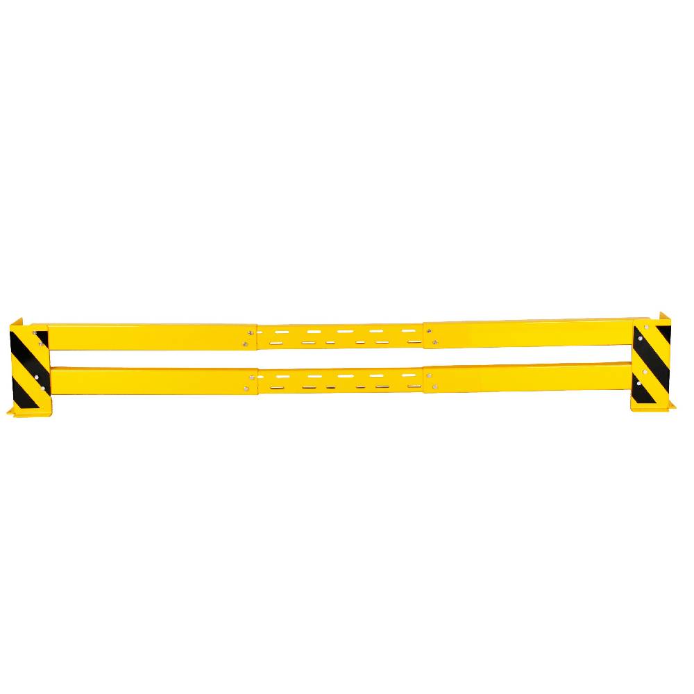Szagato Rammschutz Planke SET (6 Stück) variable 203-300cm + 12 Rammschutze + 48 Dübel SZAGATO Rammschutz Balken Regal Anfahrschutz Regale Rammschutzbügel Vatertagsangebot
